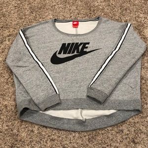 Women’s Nike wide neck, loose fit sweater